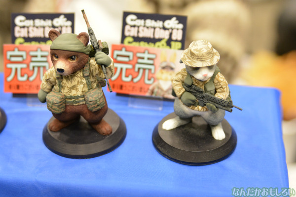 『ワンフェス2014冬』とってもカワイイ美入野工房の「Cat Shit One」「USABO」フィギュア_0074