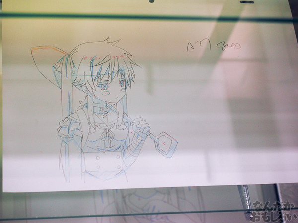 TVアニメ『がっこうぐらし!』展が秋葉原で開催 笑顔・絶望顔など貴重な生原画、缶詰、サイン入りシャベルなどたくさん展示!0074