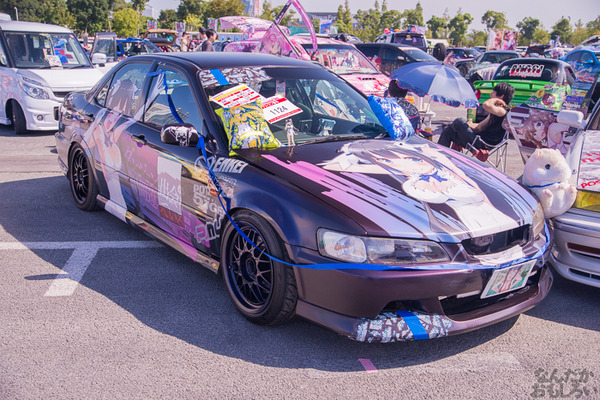 『痛Gふぇすたinお台場2015』痛車フォトレポートその1　装甲悪鬼村正、月姫、ヤマノススメ、ダンまち、サイコパス、きんいろモザイクなど（100枚）_1442