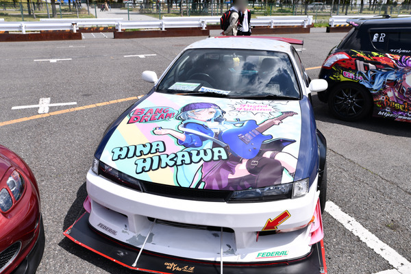 『痛車天国2018』ガルパブーム到来!大集結した「バンドリ!ガールズバンドパーティ!」痛車をレポート 人気はロゼリア、Poppin'Party-12