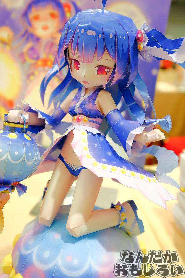 『白猫プロジェクト』香港のペーパークラフトサークルが台湾で出した「蒼い海の少女ノア」「100億の少女ティナ」のクオリティが異常！4034