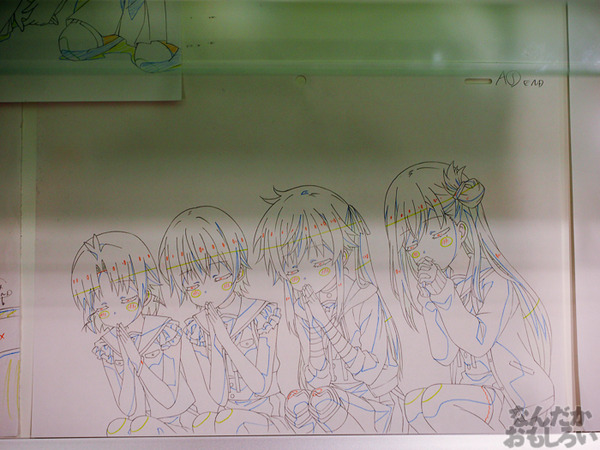 TVアニメ『がっこうぐらし!』展が秋葉原で開催 笑顔・絶望顔など貴重な生原画、缶詰、サイン入りシャベルなどたくさん展示!0054
