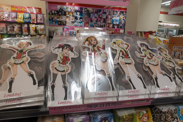 ラブライブ！×セブンイレブン　台湾のコラボ店舗の写真画像01114