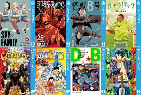 「SPY×FAMILY」「呪術廻戦」「怪獣8号」ほぼ全巻実質半額!Kindle集英社50%ポイント還元キャンペーンよりジャンプ作品まとめ : なんだかおもしろい
