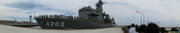 大洗 海開きカーニバル 訓練支援艦「てんりゅう」乗船 - 3753