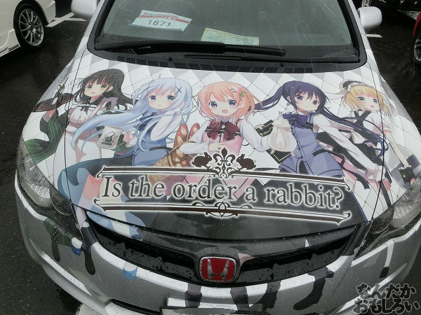 第10回痛Gふぇすたinお台場 ごちうさ のんのんびより 痛車 画像_5783
