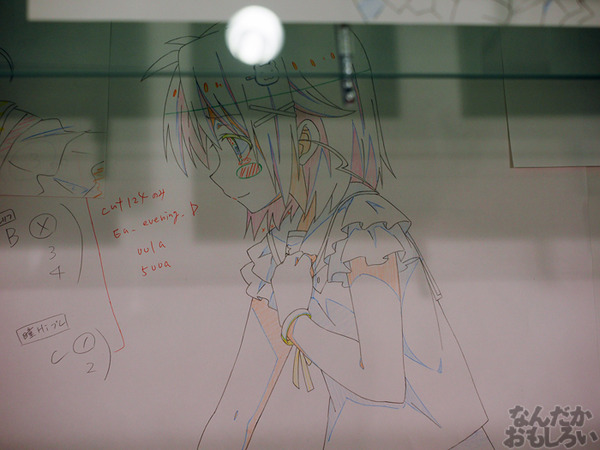 TVアニメ『がっこうぐらし!』展が秋葉原で開催 笑顔・絶望顔など貴重な生原画、缶詰、サイン入りシャベルなどたくさん展示!0081