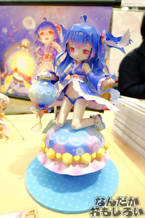 『白猫プロジェクト』香港のペーパークラフトサークルが台湾で出した「蒼い海の少女ノア」「100億の少女ティナ」のクオリティが異常！4033