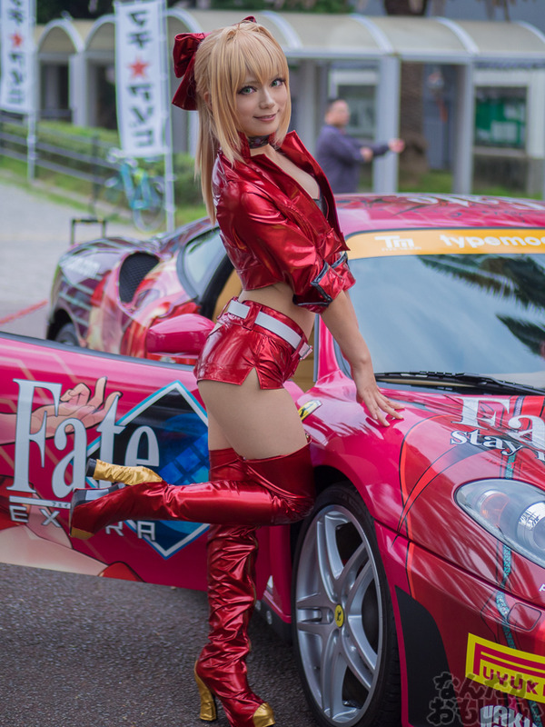 『マチアソビvol.15』武内崇さん描き下ろし痛車「Fateシリーズ」仕様のフェラーリ展示！ハイクオリティな超高級痛車を撮影してきた0006