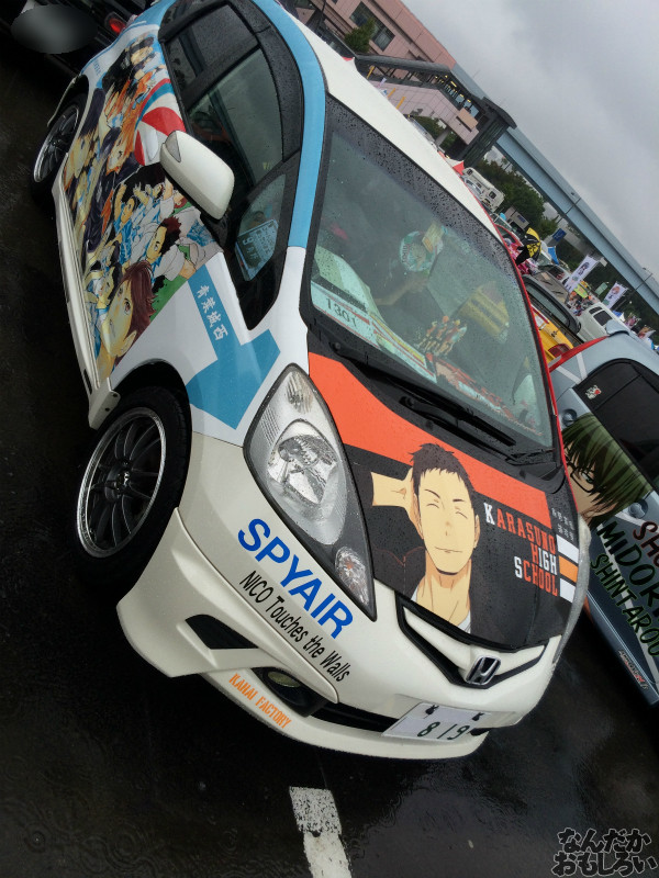 第10回痛Gふぇすたinお台場 進撃の巨人 ハイキュー!! 痛車 画像_3121