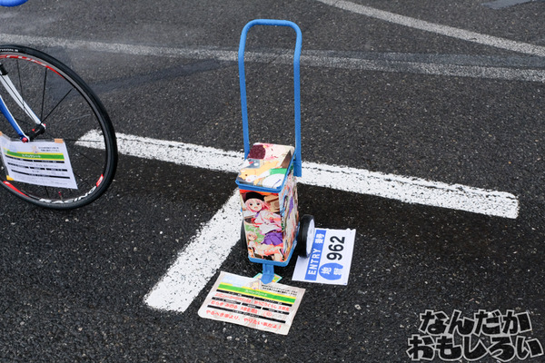 『痛車天国2017 in お台場』写真50枚！雨にも寒さにも耐えた痛単車・痛チャリをレポート　「デレマス」高垣楓スポーツバイクに、痛ライン引きも登場4170