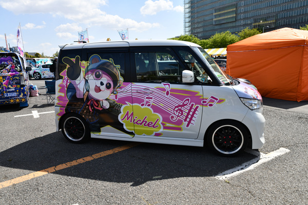 『痛車天国2018』ガルパブーム到来!大集結した「バンドリ!ガールズバンドパーティ!」痛車をレポート 人気はロゼリア、Poppin'Party-2