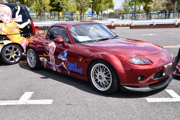 『痛車天国2018』ガルパブーム到来!大集結した「バンドリ!ガールズバンドパーティ!」痛車をレポート 人気はロゼリア、Poppin'Party-11