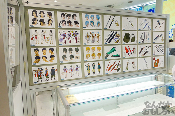 ヘスティア様のあんな顔やこんな顔も…『ダンまち』展示会が秋葉原で開催中!サイン入り等身大パネルやたくさんの原画を展示03327