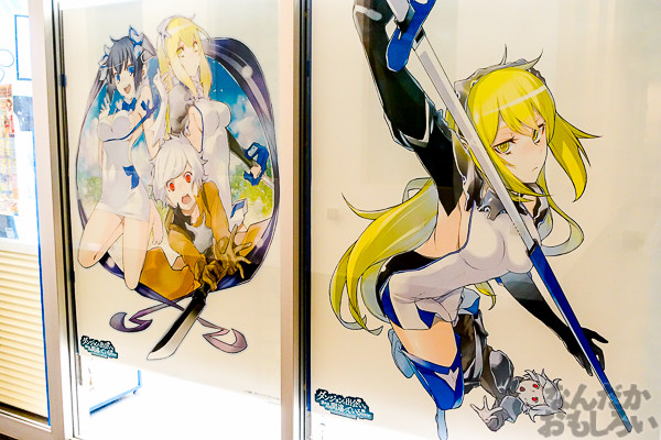 ヘスティア様のあんな顔やこんな顔も…『ダンまち』展示会が秋葉原で開催中!サイン入り等身大パネルやたくさんの原画を展示03304
