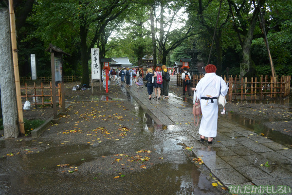 『鷲宮 土師祭2013』ゲリラ雷雨の様子_0674
