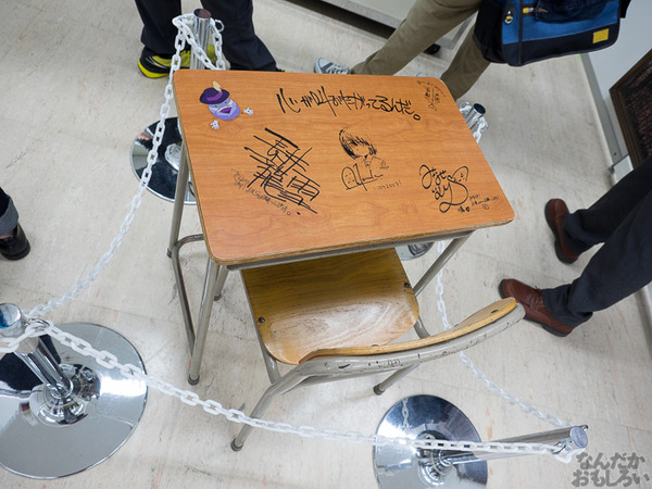 『第3回アニ玉祭』ここさけ＆あの花！スタッフサイン入り机など充実したブース073"