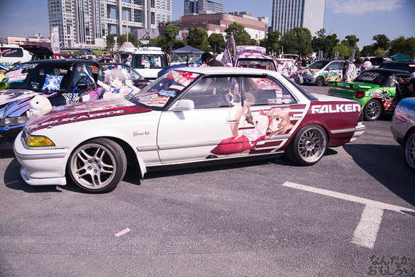 『痛Gふぇすたinお台場2015』痛車フォトレポートその1　装甲悪鬼村正、月姫、ヤマノススメ、ダンまち、サイコパス、きんいろモザイクなど（100枚）_1446