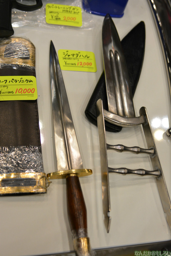 『ワンフェス2014冬』アニメの拳銃や剣も!「LayLax」カスタムガンと「ガットバスター&コンクリート」模倣刀_0661