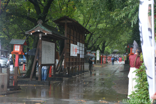 『鷲宮 土師祭2013』ゲリラ雷雨の様子_0663