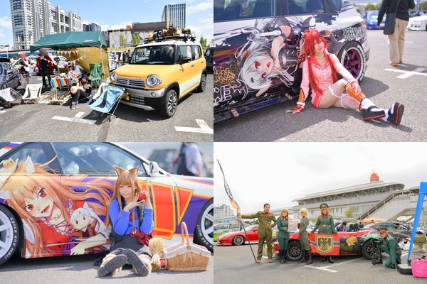 『痛車天国2018』痛車とともに撮影!盛り上がりすごいコスプレをレポート!