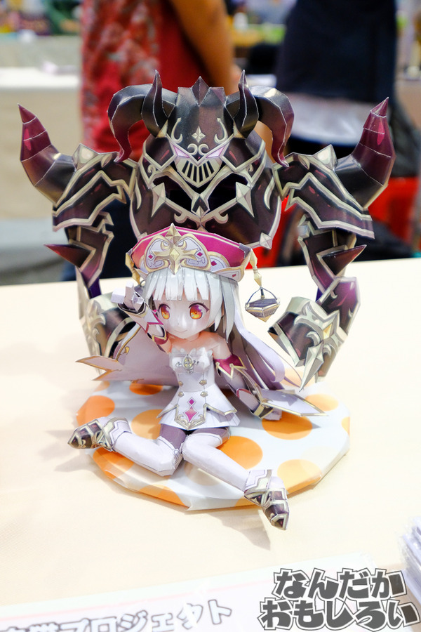 『白猫プロジェクト』香港のペーパークラフトサークルが台湾で出した「蒼い海の少女ノア」「100億の少女ティナ」のクオリティが異常！4027