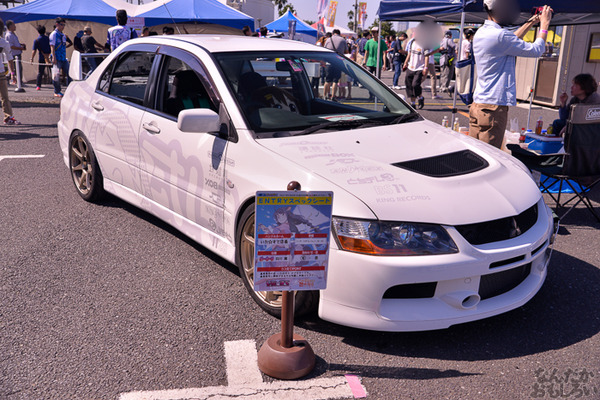 『痛Gふぇすたinお台場2015』痛車フォトレポートその1　装甲悪鬼村正、月姫、ヤマノススメ、ダンまち、サイコパス、きんいろモザイクなど（100枚）_1488