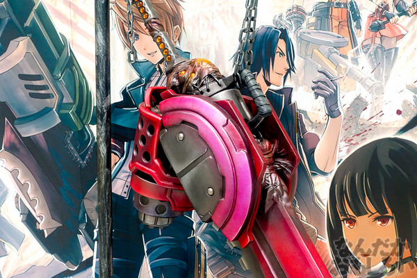 等身大オウガテイルや武器、貴重なアニメ資料も！『GOD EATER』展が秋葉原で開催中！早速その様子をフォトレポート_03429