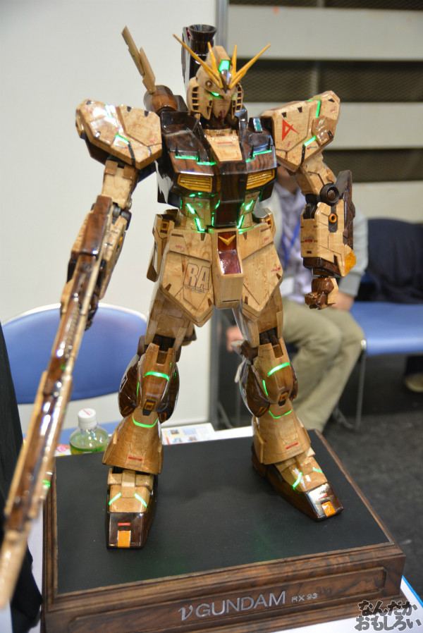 木のガンダムや黒歴史再現、「艦これ」島風風ガンダムも…『第53回静岡ホビーショー』ハイクオリティなガンダム・ガンプラ展示物を紹介_0761