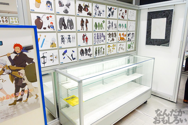 ヘスティア様のあんな顔やこんな顔も…『ダンまち』展示会が秋葉原で開催中!サイン入り等身大パネルやたくさんの原画を展示03332