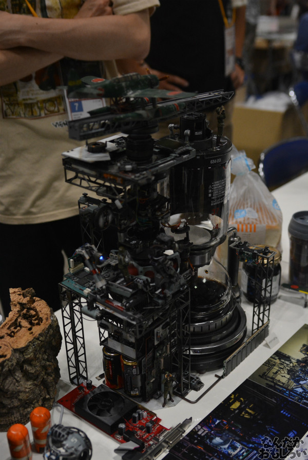 ワクワクしちゃう!『ワンフェス2014夏』ディーラー「RAILGUN」のメカニカルなマウス、フラッシュメモリ_0549