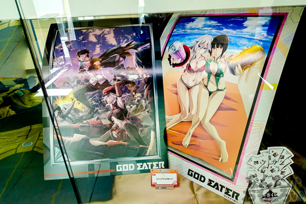 等身大オウガテイルや武器、貴重なアニメ資料も！『GOD EATER』展が秋葉原で開催中！早速その様子をフォトレポート_03447