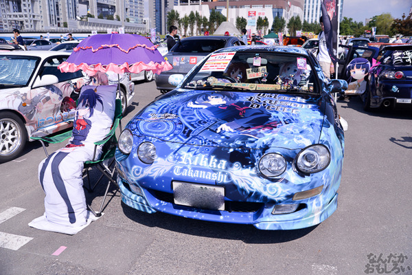 『痛Gふぇすたinお台場2015』痛車フォトレポートその1　装甲悪鬼村正、月姫、ヤマノススメ、ダンまち、サイコパス、きんいろモザイクなど（100枚）_1783