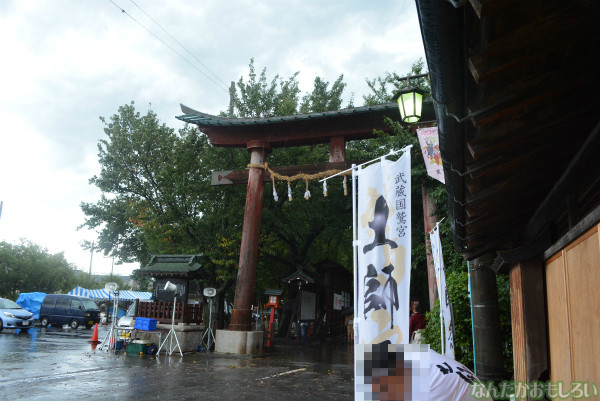 『鷲宮 土師祭2013』ゲリラ雷雨の様子_0661
