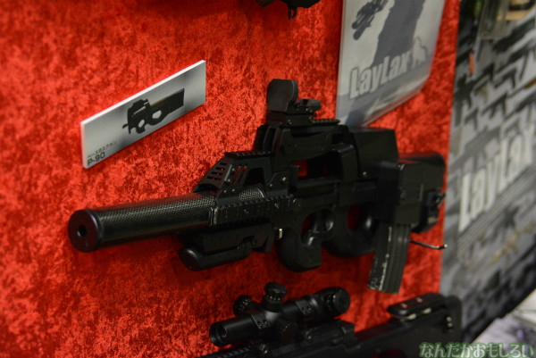 『ワンフェス2014冬』アニメの拳銃や剣も!「LayLax」カスタムガンと「ガットバスター&コンクリート」模倣刀_0875