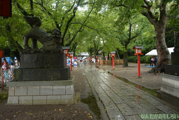 『鷲宮 土師祭2013』ゲリラ雷雨の様子_0665