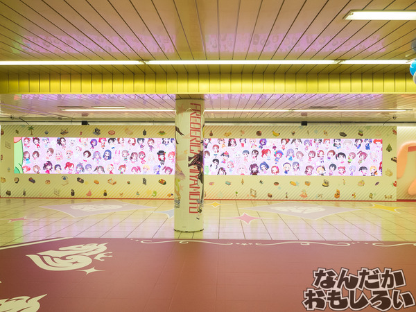 『デレステ』シンデレラガールズが新宿駅地下道をジャック!圧倒的豪華なデレステ広告をフォトレポート!0945