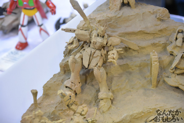 木のガンダムや黒歴史再現、「艦これ」島風風ガンダムも…『第53回静岡ホビーショー』ハイクオリティなガンダム・ガンプラ展示物を紹介_0439