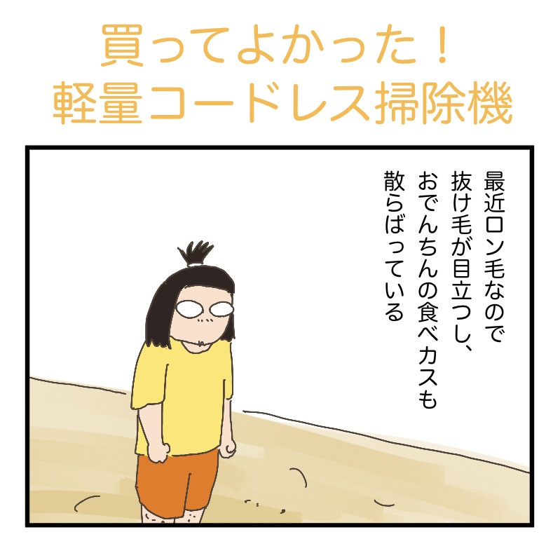 買ってよかった 軽量コードレス掃除機 残念なヨメちゃん