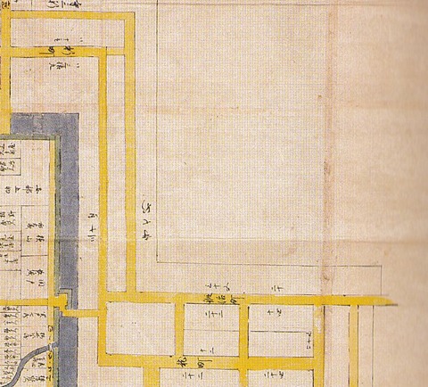 1653（承応2）年の米沢「御城下絵図」2