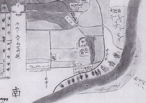 天保7年改_腰浜村絵図（写）福島