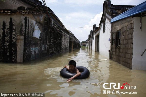 中国で発生した台風11号の被害_4