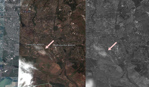 グーグル・アースとの比較