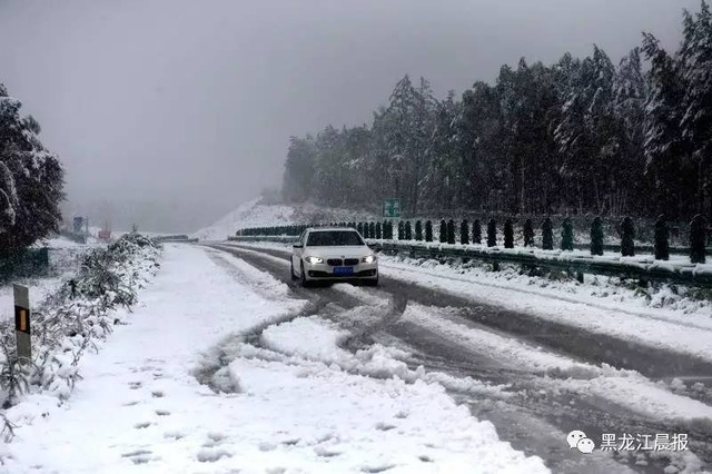 黒竜江省の初雪_6