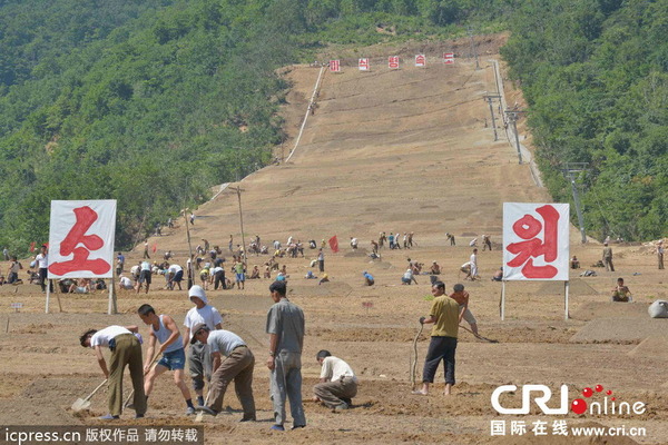 北朝鮮のスキー場、馬息嶺スキー場_1