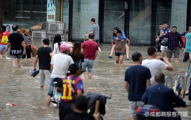 台風マリア 四川省_2