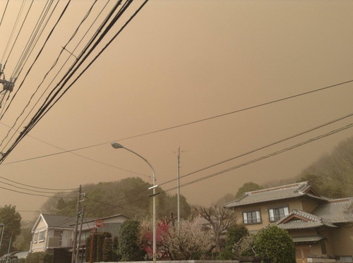 東京　煙霧