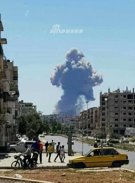 シリア空軍基地爆発_4