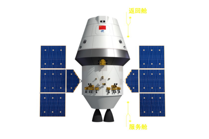 中国、次世代宇宙船『夢舟』と命名、月着陸船も