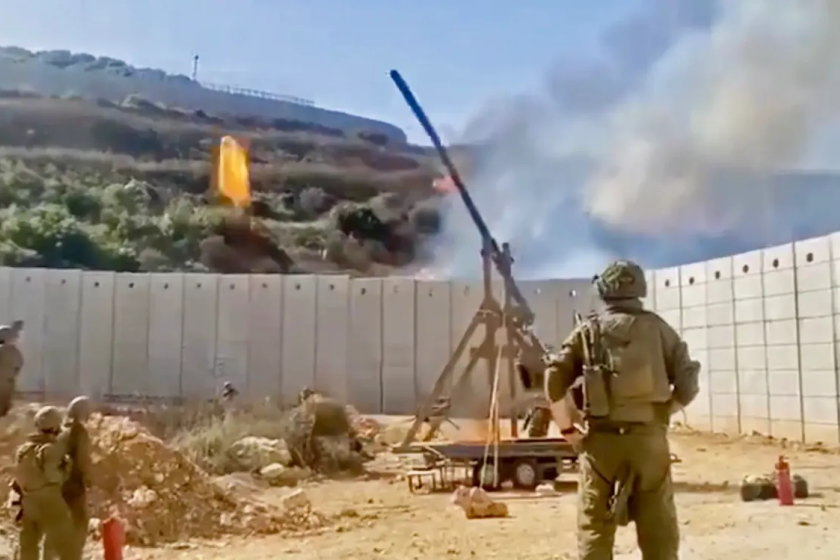 イスラエル軍の投石機